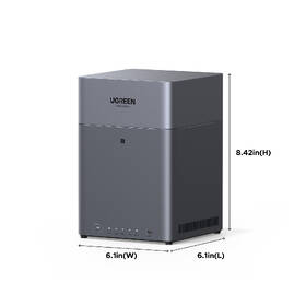 Datové úložiště (NAS) UGREEN NASync DH4300plus - 85660 (Diskless) šedé

 obrázek produktu 5 z 13