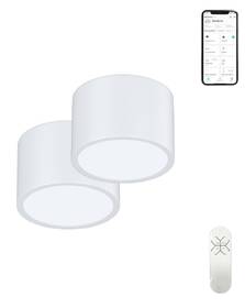 Stropní svítidlo IMMAX NEO sada 2x RONDATE SMART 15cm 12W Zigbee 3.0 + DO bílé

 obrázek produktu 2 z 4