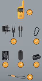 Vysílačky Motorola Talkabout T72 Go Active oranžové

 obrázek produktu 5 z 6