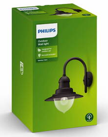 Nástěnné svítidlo Philips Raindrop, 1xE27 černé

 obrázek produktu 3 z 3