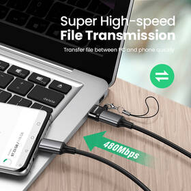 Redukce UGREEN USB-C/USB 2.0 černá barva
