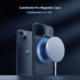 Kryt na mobil Nillkin CamShield PRO Magnetic na Apple iPhone 14 Plus modrý

 obrázek produktu 2 z 5