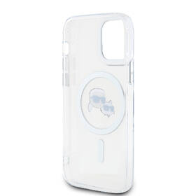 Kryt na mobil Karl Lagerfeld K&CH Heads Metal Frame na Apple iPhone 12/12 Pro, MagSafe průhledný

 obrázek produktu 4 z 5
