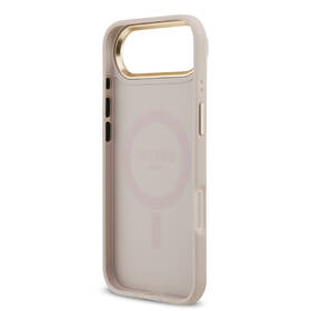 Kryt na mobil Guess PU Leather 4G Gold Frame MagSafe na Apple iPhone Air růžový

 obrázek produktu 6 z 7