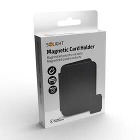 Peněženka Solight na karty, MagSafe černý

 obrázek produktu 10 z 10