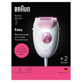 Epilátor Braun SE3-031 růžový

 obrázek produktu 2 z 11