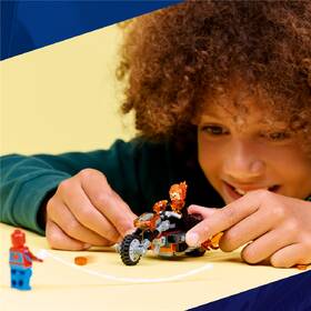 Stavebnice LEGO® Marvel 76335 Spider-Man vs. Ghost Rider na motorce 

 obrázek produktu 7 z 9