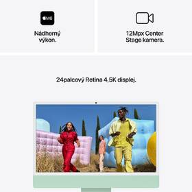 Počítač All In One Apple 24" M6 12×CPU 12×GPU, 16 GB, 256 GB - zelený CZ 

 obrázek produktu 5 z 7