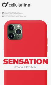 Kryt na mobil CellularLine SENSATION na Apple iPhone 11 Pro Max červený

 obrázek produktu 3 z 3