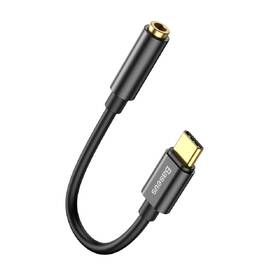 Redukce Baseus USB-C/3,5mm Jack černá

 obrázek produktu 1 z 3