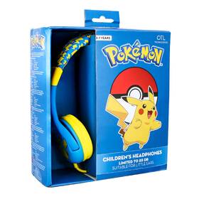 Sluchátka OTL Technologies Pokémon Pikachu Wired modrá/žlutá

 obrázek produktu 8 z 8