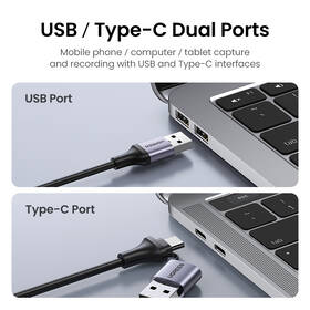 Redukce UGREEN USB, USB-C/HDMI šedá

 obrázek produktu 1 z 9