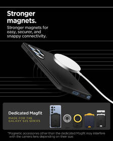 Kryt na mobil Spigen Thin Fit MagSafe na Samsung Galaxy S25 Ultra černý

 obrázek produktu 18 z 19