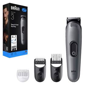 Zastřihovač multifunkční Braun AIO3500 šedý

 obrázek produktu 6 z 6