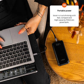 Powerbanka FIXED Zen2 30 Plus, PD 65W, 30000 mAh černá

 obrázek produktu 5 z 8
