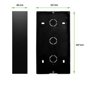 Dveřní videotelefon Evolveo ID-1, s RFID, otiskem prstu a podporou ONVIF kamer černý/nerez

 obrázek produktu 14 z 19