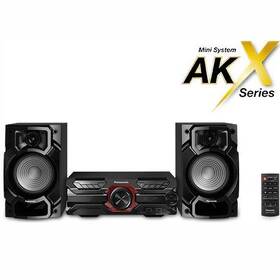 Minisystém Panasonic SC-AKX320E-K černá barva
