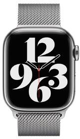 Řemínek Apple 45mm stříbrný milánský tah 

 obrázek produktu 2 z 2