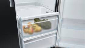 Americká lednice Bosch KAD93VBFP černá barva

