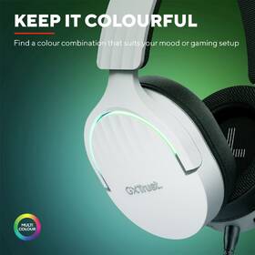 Headset Trust GXT 490W FAYZO, USB bílý

 obrázek produktu 7 z 14