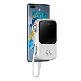 Powerbanka Baseus Qpow Pro 10000mAh 22,5W s USB-C kabelem bílá

 obrázek produktu 4 z 16