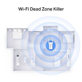Wi-Fi extender TP-Link RE715X Wi-Fi 6 AX3000 bílý

 obrázek produktu 3 z 4