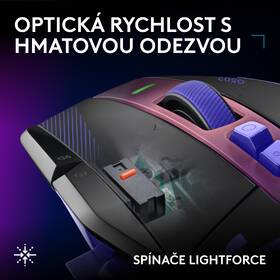 Myš Logitech G502 X Plus fialová

 obrázek produktu 19 z 20