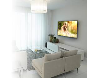 Držák TV GoGEN M pevný, pro úhlopříčky 23" až 42", nosnost 30 kg černý

 obrázek produktu 3 z 5