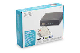 HDMI přepínač Digitus 3x1, podpora 4K + dálkové ovládání černý

 obrázek produktu 3 z 3