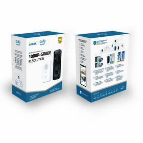 Videozvonek Anker Eufy Battery Doorbell Slim 1080p černý

 obrázek produktu 15 z 15