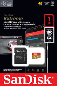 Paměťová karta SANDISK 1TB UHS-I U3 (190R/130W) + adaptér 

 obrázek produktu 2 z 2