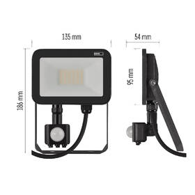 Reflektor EMOS INOVO 20W 2200LM PIR IP65 NW černý

 obrázek produktu 6 z 11