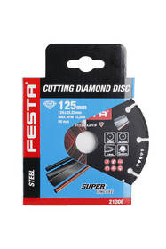 Řezný kotouč Festa 125 × 1,3 × 22,2 mm 

 obrázek produktu 1 z 1