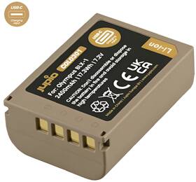 Baterie Jupio BLX-1 / BLX1 ULTRA C 2400 mAh, USB-C (OM-System) hnědá

 obrázek produktu 1 z 2