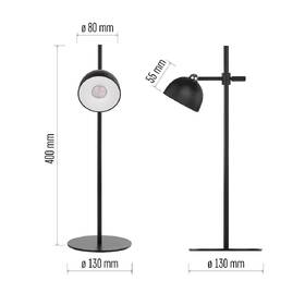 Stolní LED lampička EMOS SOPHIE, 200 lm, stmívání, 2,5 W, neutrální bílá černá

 obrázek produktu 10 z 11