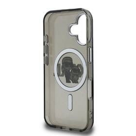Kryt na mobil Karl Lagerfeld IML Glitter Karl and Choupette Sketch MagSafe na Apple iPhone 16 černý

 obrázek produktu 5 z 6