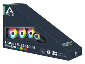 Vodní chladič Arctic Cooling Liquid Freezer III Pro 420 ARGB černý

 obrázek produktu 5 z 5