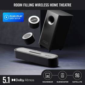 Soundbar Majority Halo 5.1 Atmos černý

 obrázek produktu 11 z 15