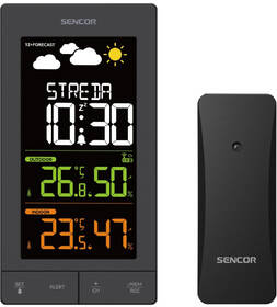 Meteorologická stanice Sencor SWS 4200 černá

 obrázek produktu 1 z 6
