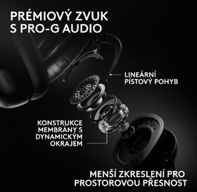 Headset Logitech PRO X3 LIGHTSPEED Wireless černý

 obrázek produktu 11 z 17