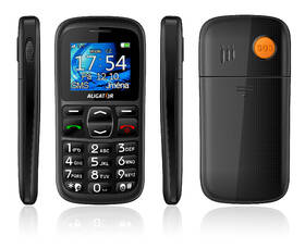 Mobilní telefon Aligator A420 černá barva
