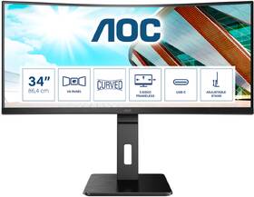 Monitor AOC CU34P2C 

 obrázek produktu 3 z 10
