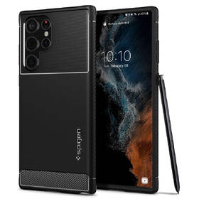 Kryt na mobil Spigen Rugged Armor na Samsung Galaxy S22 Ultra černý

 obrázek produktu 1 z 8