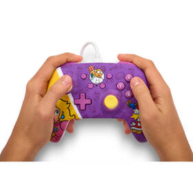 Gamepad PowerA Enhanced Wired - Nintendo Switch - Princess Peach Battle 

 obrázek produktu 9 z 11