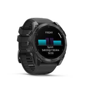 Chytré hodinky Garmin fenix 8 51 mm AMOLED - Slate Gray / Black Silicone Band 

 obrázek produktu 9 z 15