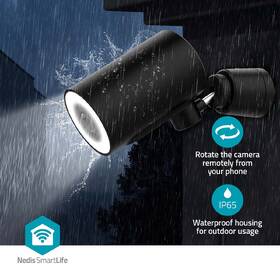 IP kamera Nedis SmartLife WIFICO41CBK, venkovní, s refletorem černá

 obrázek produktu 12 z 16