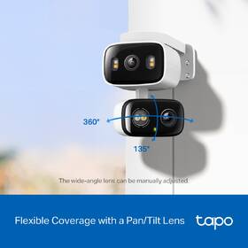 IP kamera TP-Link Tapo TC34 2K Dual-lens bílá

 obrázek produktu 12 z 12