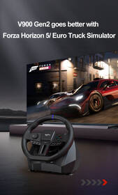 Volant PXN V900 Gen2 Bundle, PC, Switch, PS3/4, Xbox One/X/S series černý

 obrázek produktu 12 z 13