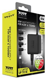Napájecí adaptér PORT CONNECT GaN2  65 W, ACER / TOSHIBA černý

 obrázek produktu 5 z 7