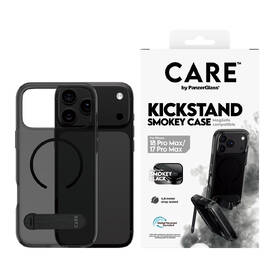 Kryt na mobil PanzerGlass CARE na Apple iPhone 18 Pro Max / 17 Pro Max KickStand Smokey MagSafe černý

 obrázek produktu 2 z 4